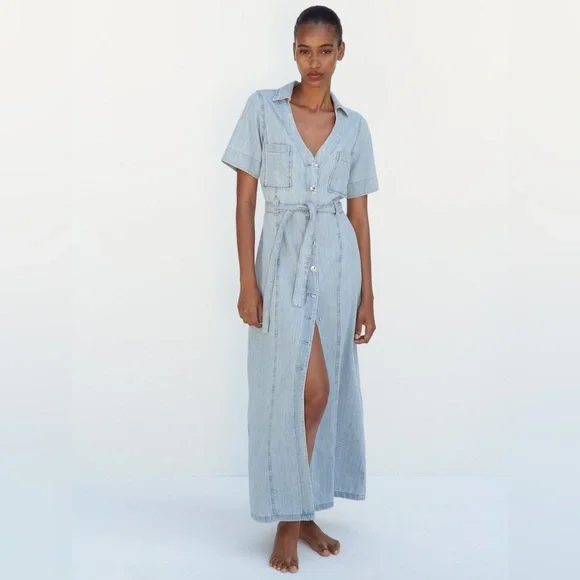 knee length dresses for ladies Zara Rose Crochet Maxi Dress